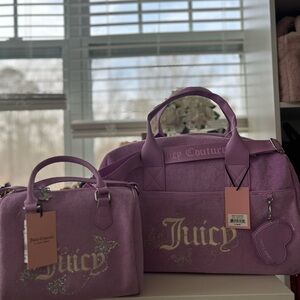 Juicy Couture “Wingin It” Weekender and Speedy